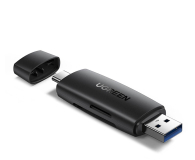 Czytnik kart SD UGREEN Czytnik kart SD micro SD USB-A USB-C 6957303805860